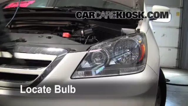 2007 Honda Odyssey EX 3.5L V6 Lights Turn Signal - Front (replace bulb)